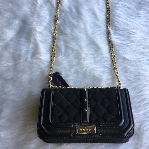 🌟🌿bebe Mini Stephanie Faux Suede Crossbody Olive - Picture 5 of 8